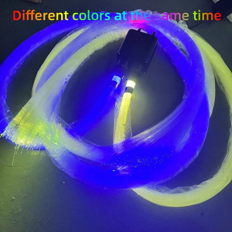 DC12v Twinkle 20W Dual Color Starlight Headliner Kit 860pc Mixed Fibers Length 3M Sound Blue Tooth APP + Remote Control