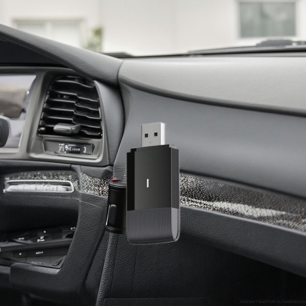 Secure And Convenient Dual-Head Box Wireless CarPlay Adapter Compatible With Android & Apple-Security & Protection Product