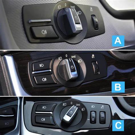 For BMW 5 6 7 X3 X4 Headlight Accessory 12V ABS Plastic Window Lifter Switch for Series F01 F02 F04 61316803965