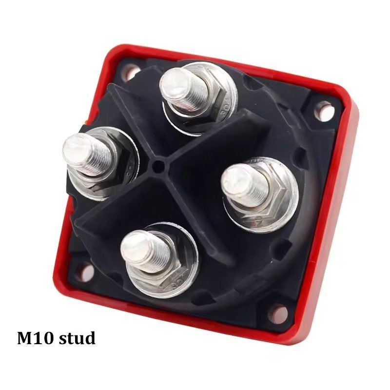 6010 12V 48V Battery ON/Off Disconnect Switch 300A Ignition Protected Heavy Duty Cut off Switch for Marine Auto Battery