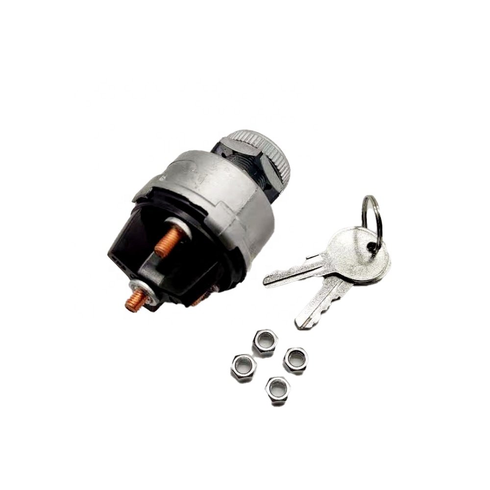 2 Keys Car Ignition Start Switch Lock for Trailer Truck Bus Tractor
