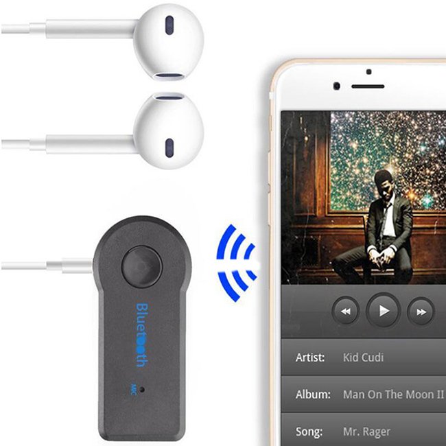 Wholesale Wireless Blue Tooth Receiver 3.5mm Aux Kit Audio BT Music Stereo Receiver Car Hands Free Call
