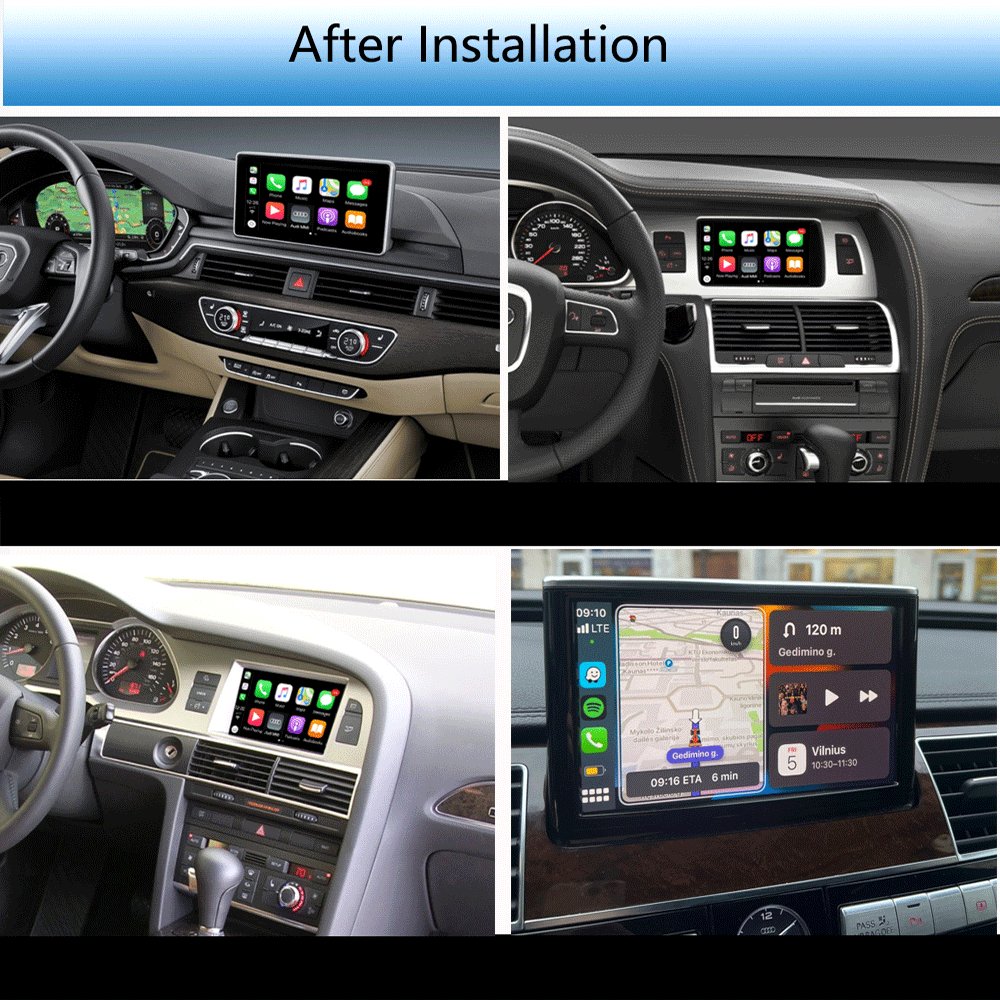 Dckloer Wireless CarPlay and Android Auto for AUDI A4 / A5 MIB / MIB 2 2017-2018 7"/8.8" Display Carplay Retrofit Kit
