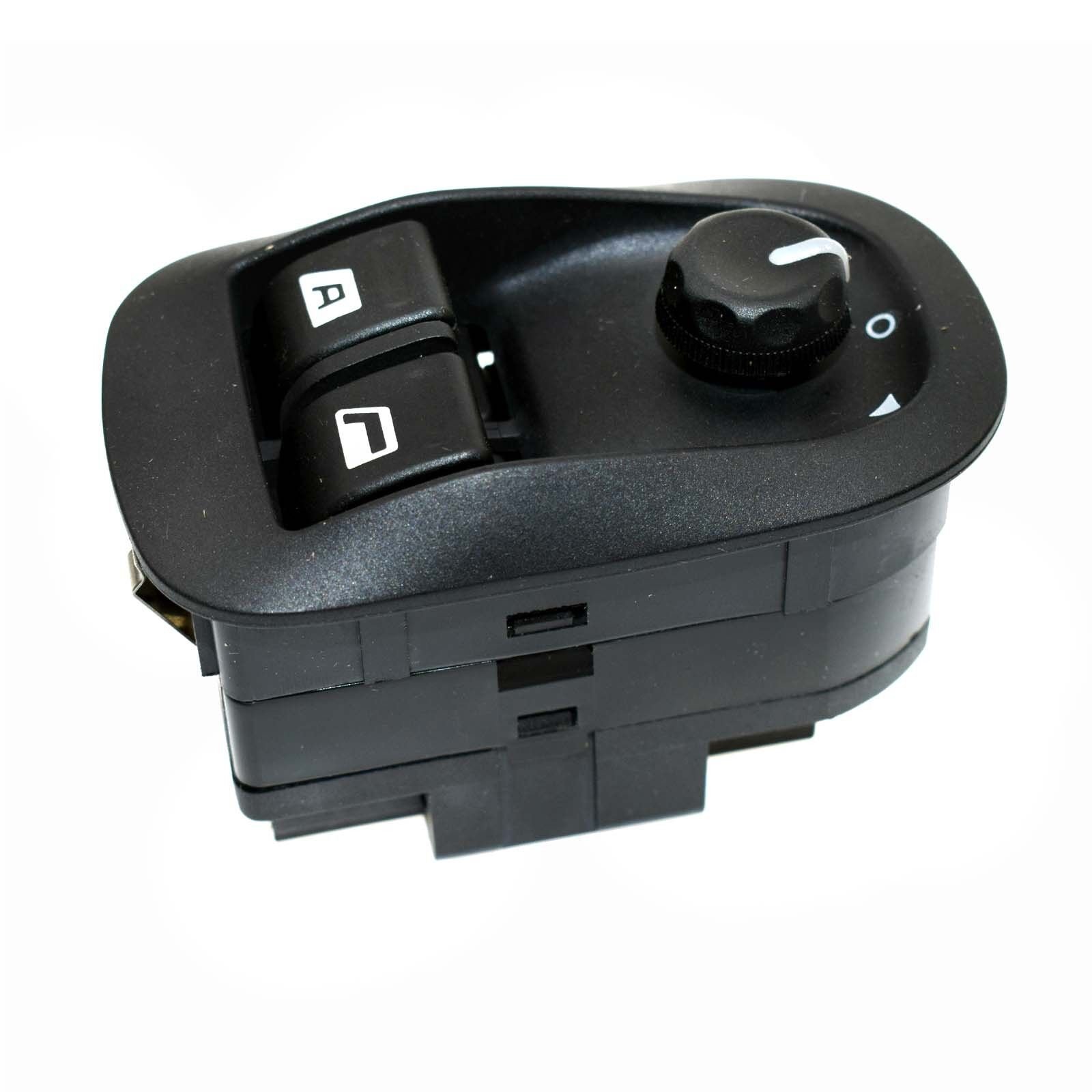 6554.WA Electric Power Window Switch With Mirror Button Control for PEUGEOT 206 306