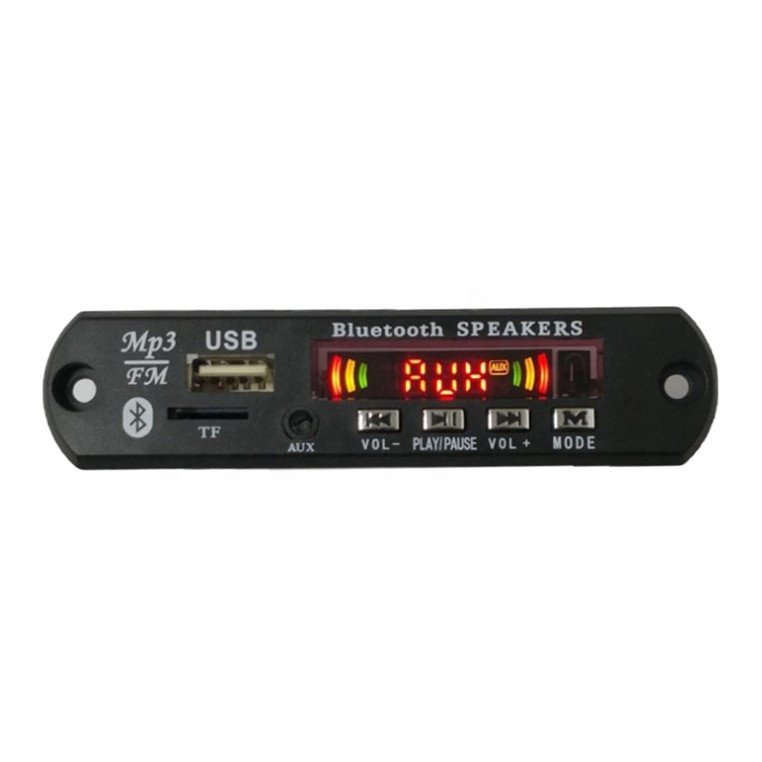 5V Mini FM Portable Solar Radio USB SD MP3 Player Kit Circuit Board PCB Diagram Decoder AUX Car USB MP3 Player Module Low Price