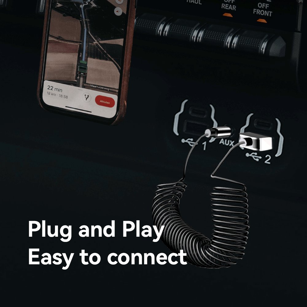 PIX-LINK USB Car Bluetooth-compatible Adapter 3.5mm Jack Receiver Wireless Bluetooth AUX Audio MP3 Music Player Handsfree Car Tool