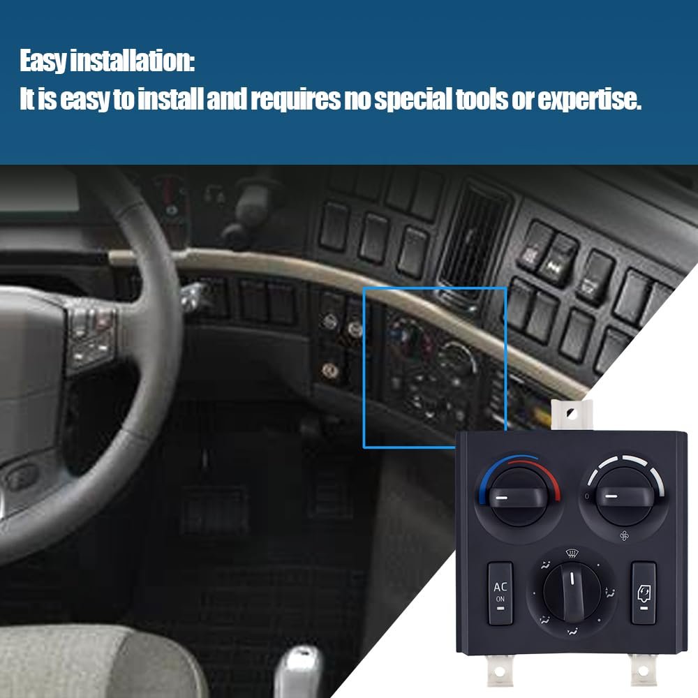 Nevosa Truck Electrical System Ac Control Panel Switch Air Conditioning Heater Control Unit for VOLVO SCANIA MAN BENZ