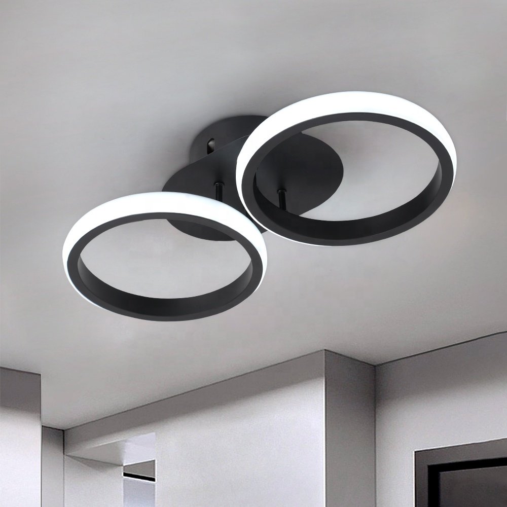 Fixture Modern Light Minimalist 20W Round Flush Mount Simple Led Lighting Ceiling Lamp