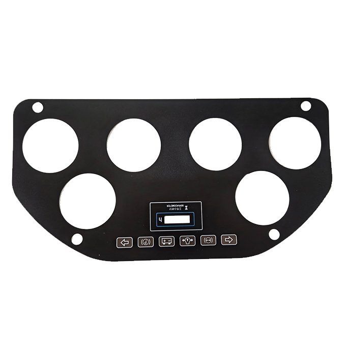 Custom Auto Engineering Vehicle Dashboard Dial Membrane Switch Panel for Keypads & Keyboards Vehicle Auto Switches