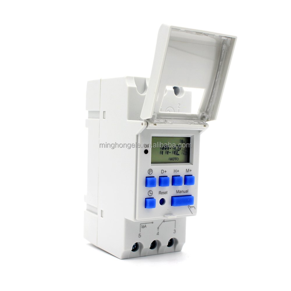 12V 24V 110V 220V Auto on off Weekly Programmable Timer