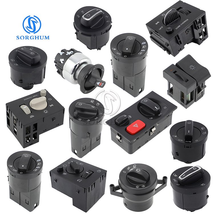 Sorghum Car Headlight Switch Head Lamp Switch for Toyota Mazda VW Fiat Renault Peugeot Mercedes Audi BMW Ford Chevrolet