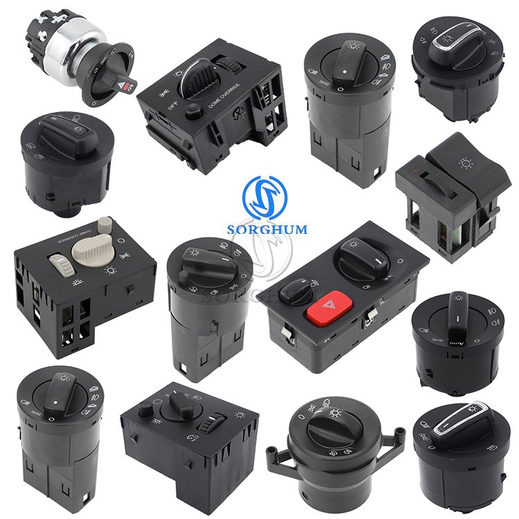 Sorghum Car Headlight Switch Head Lamp Switch for Toyota Mazda VW Fiat Renault Peugeot Mercedes Audi BMW Ford Chevrolet