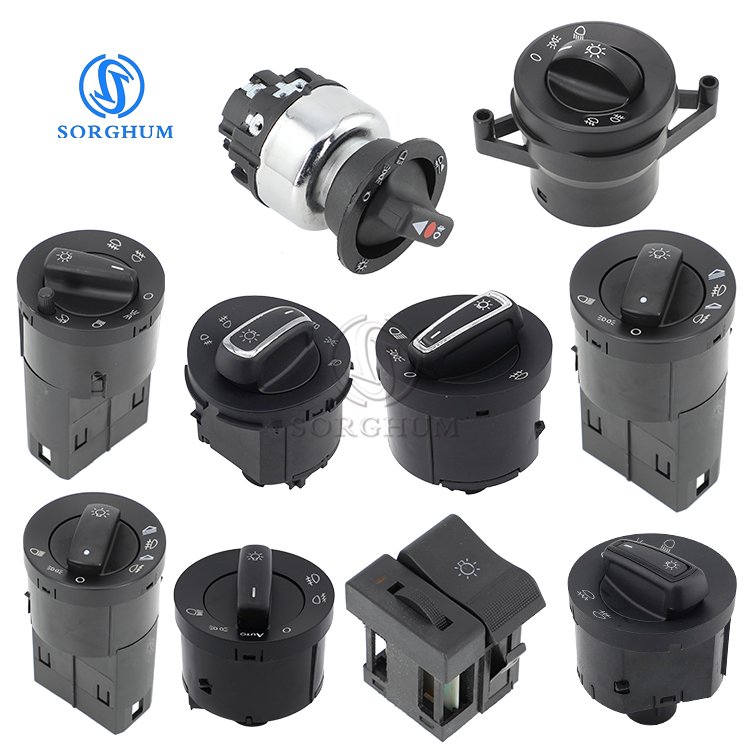 Sorghum Car Headlight Switch Head Lamp Switch for Toyota Mazda VW Fiat Renault Peugeot Mercedes Audi BMW Ford Chevrolet
