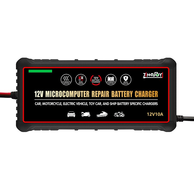 12V10A Lead Acid Battery Charger Car Motorcycle Fully Intelligent Pulse Repair Battery Chargers and Auto Parts LED