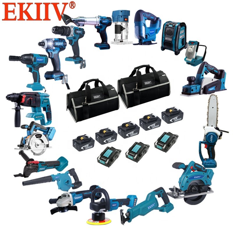 ALL NEW One-stop Tool Service Two Speed DIY Production and Industrial Installation Cordless Power Tools Drill Combo Kit