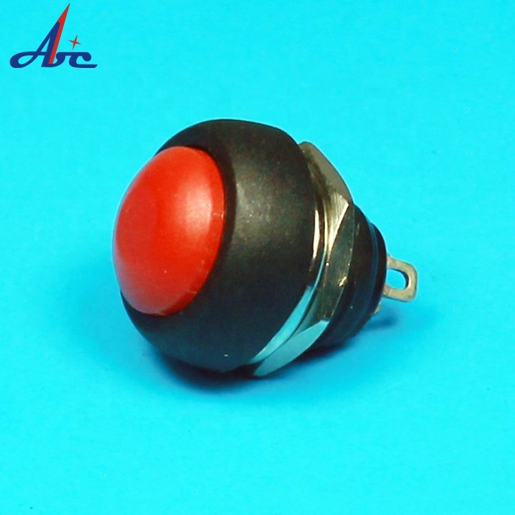 12mm Dia Auto Start Momentary Red PBS-33B Mirco Switch Arcade Machine Electric Push Button for Toy
