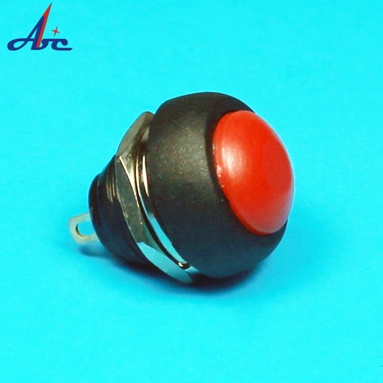 12mm Dia Auto Start Momentary Red PBS-33B Mirco Switch Arcade Machine Electric Push Button for Toy