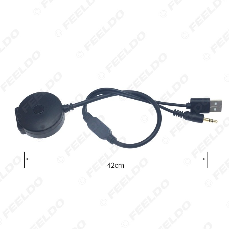 Car Wireless Bluetooth Module Receiver AUX 3.5 mm Jack & USB Music Adapter AUX Cable for BMW Mini Cooper Kit
