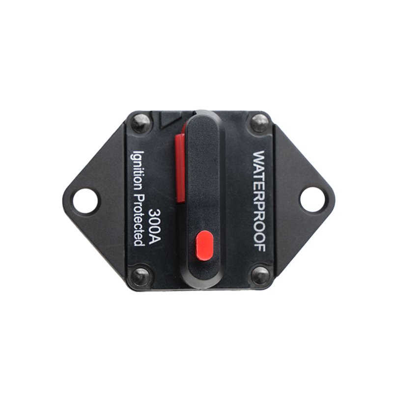 100-300A Car Auto Audio Marine RV Boat Motor DC Battery Overload Protector Fuse Holder Circuit Breaker Switch With Manual Reset