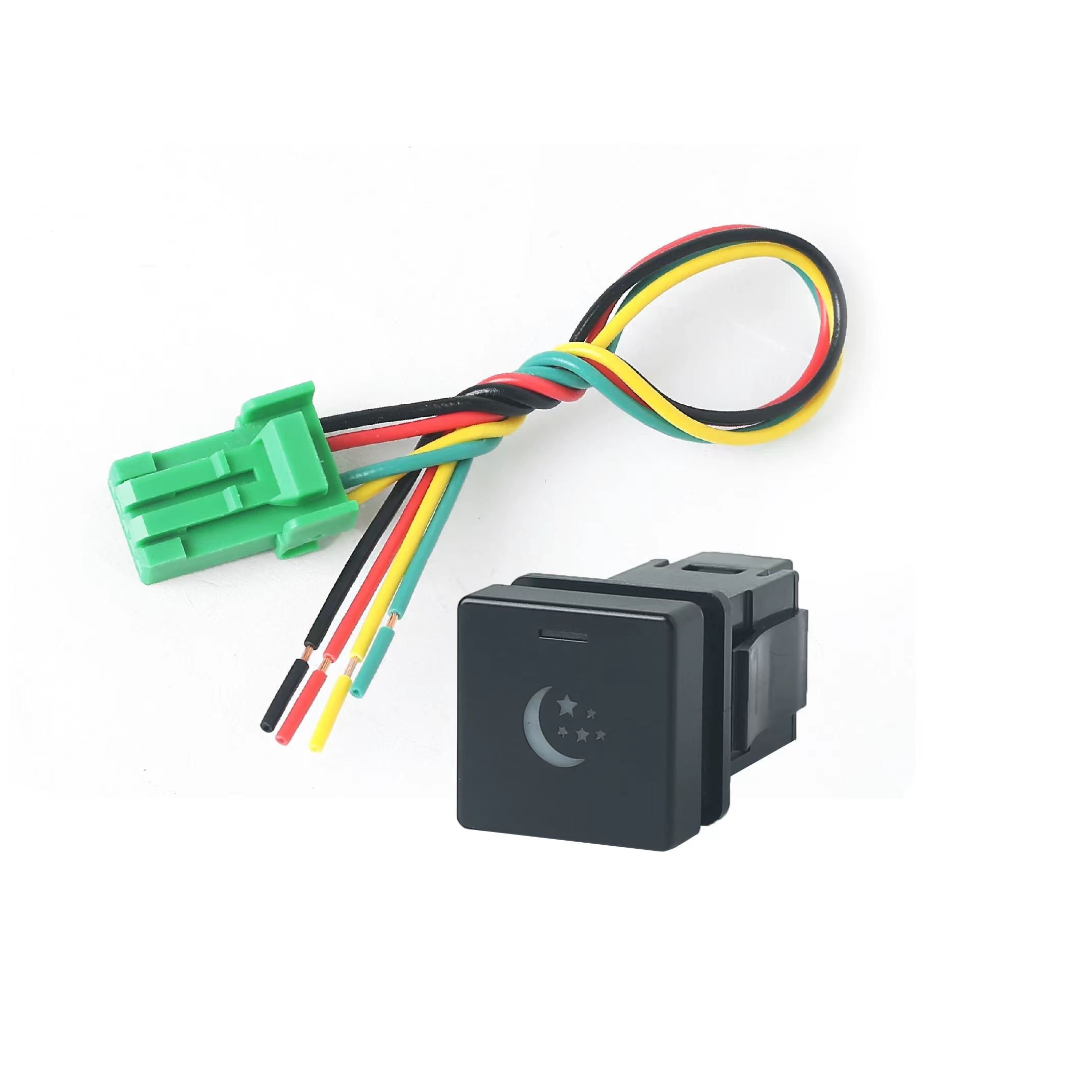 Auto Switches Car Switch 23 * 23mm I Suzu D-MAX 2020-2023 Gear Lever Position Modification Fog Light LED Radar Switch
