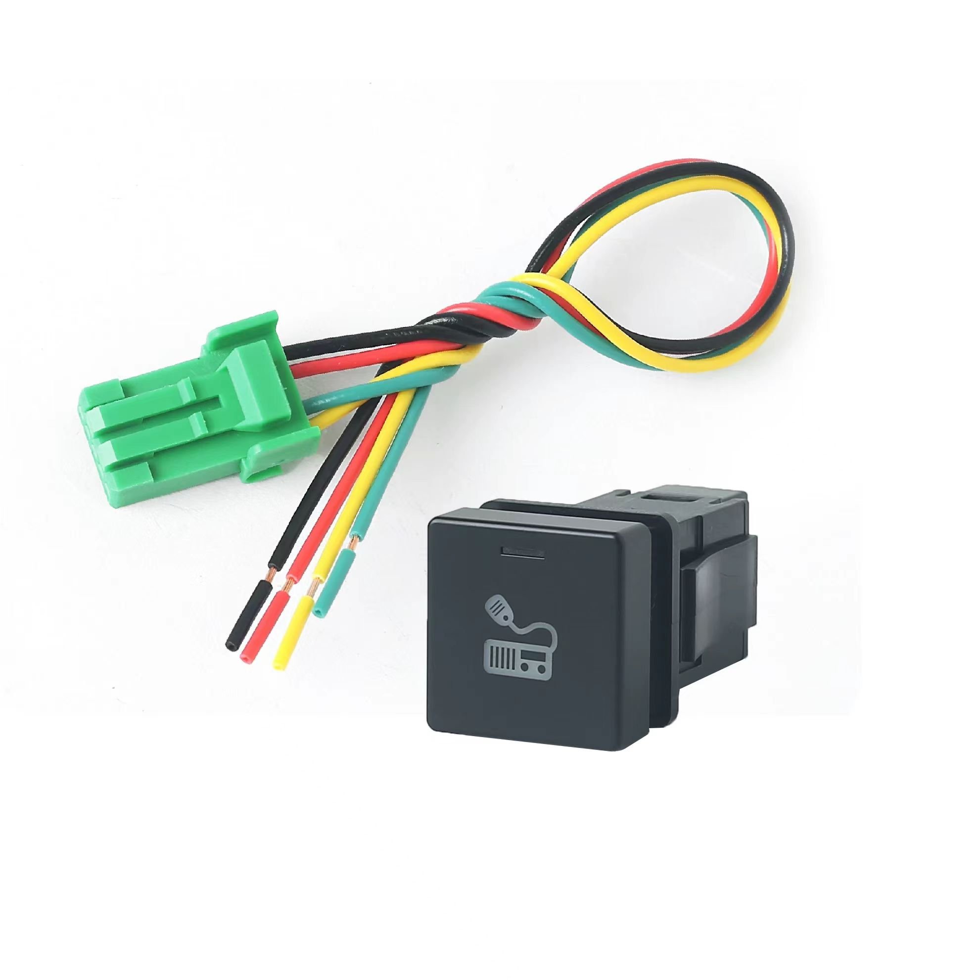 Auto Switches Car Switch 23 * 23mm I Suzu D-MAX 2020-2023 Gear Lever Position Modification Fog Light LED Radar Switch