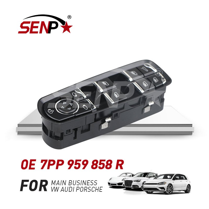 OEM 7PP 959 858 R SENP Car Parts Factory Direct Sale for Porsche Panamera 2010-2016 High Quality Window SwitchAssembly