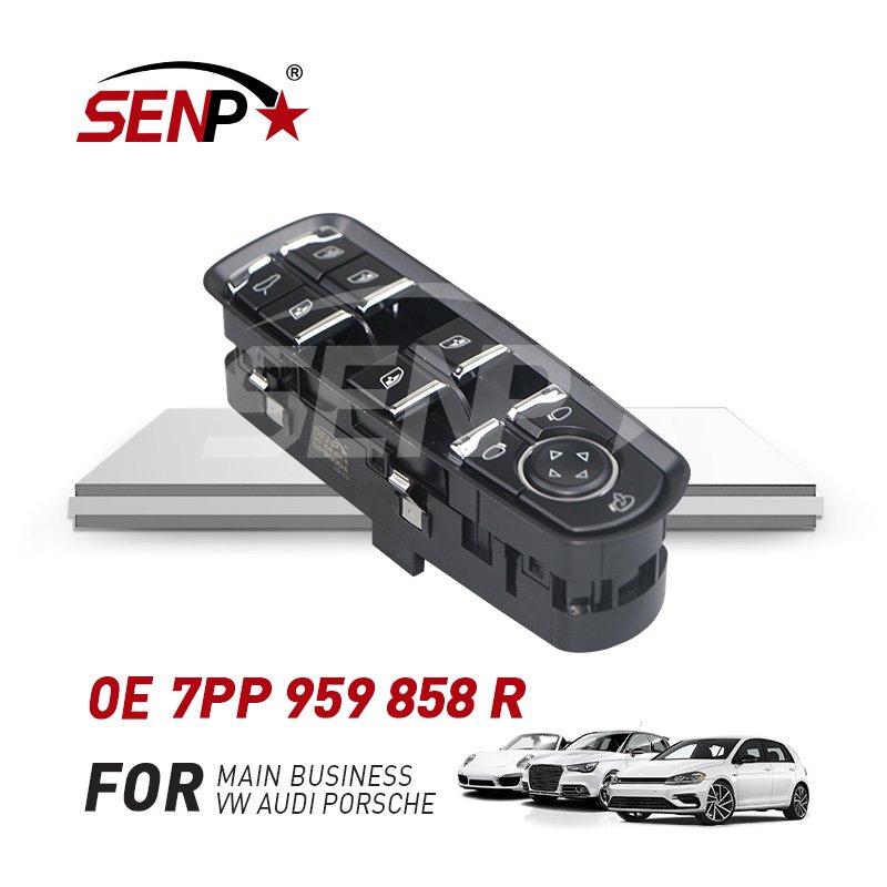 OEM 7PP 959 858 R SENP Car Parts Factory Direct Sale for Porsche Panamera 2010-2016 High Quality Window SwitchAssembly