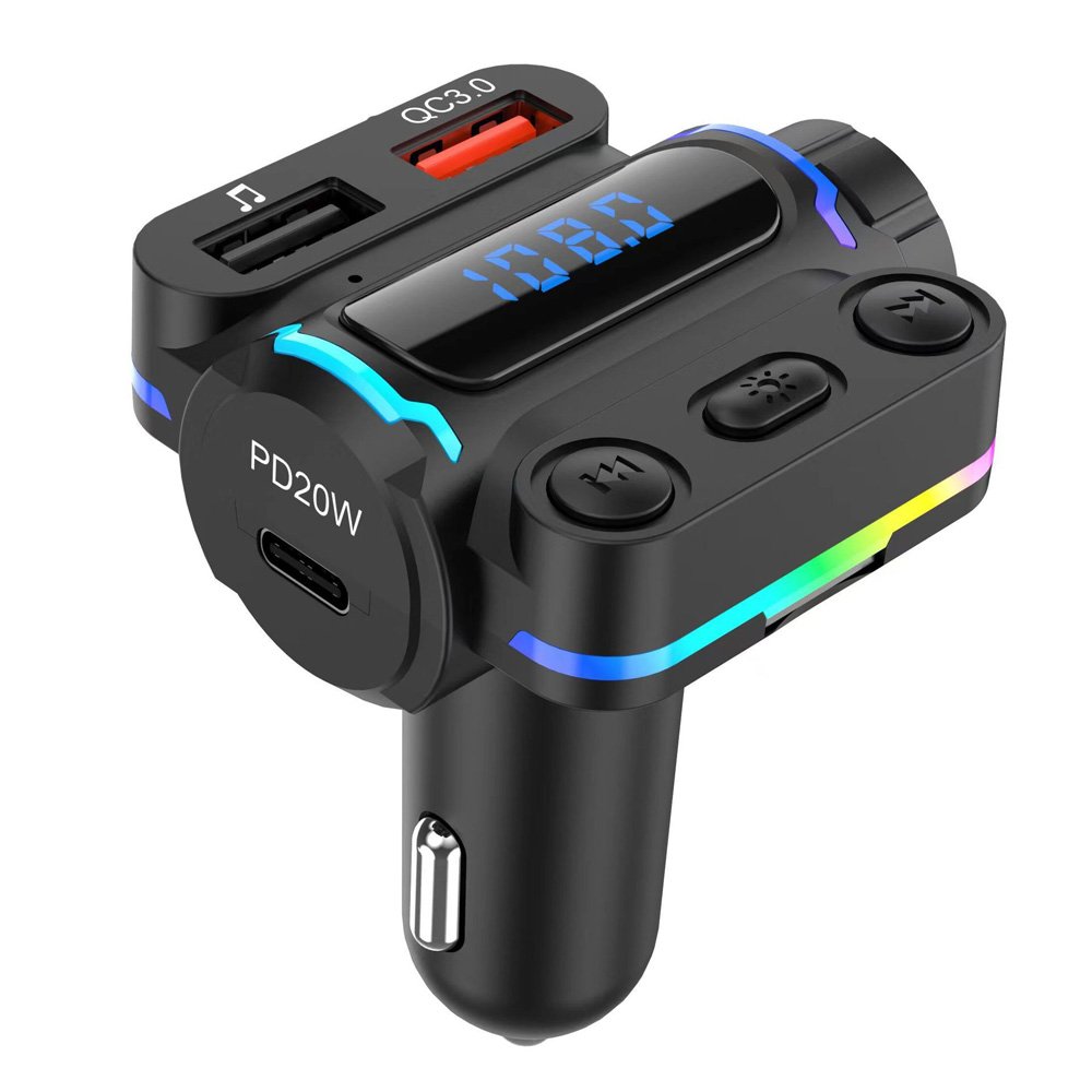 Hot Selling New Model Bluetooth Mp3 Player Electronic Charging Card Receiver Car Kit