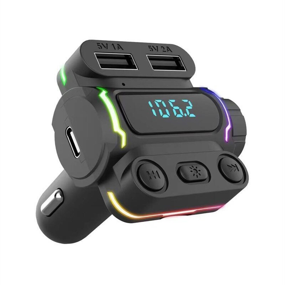 Hot Selling New Model Bluetooth Mp3 Player Electronic Charging Card Receiver Car Kit