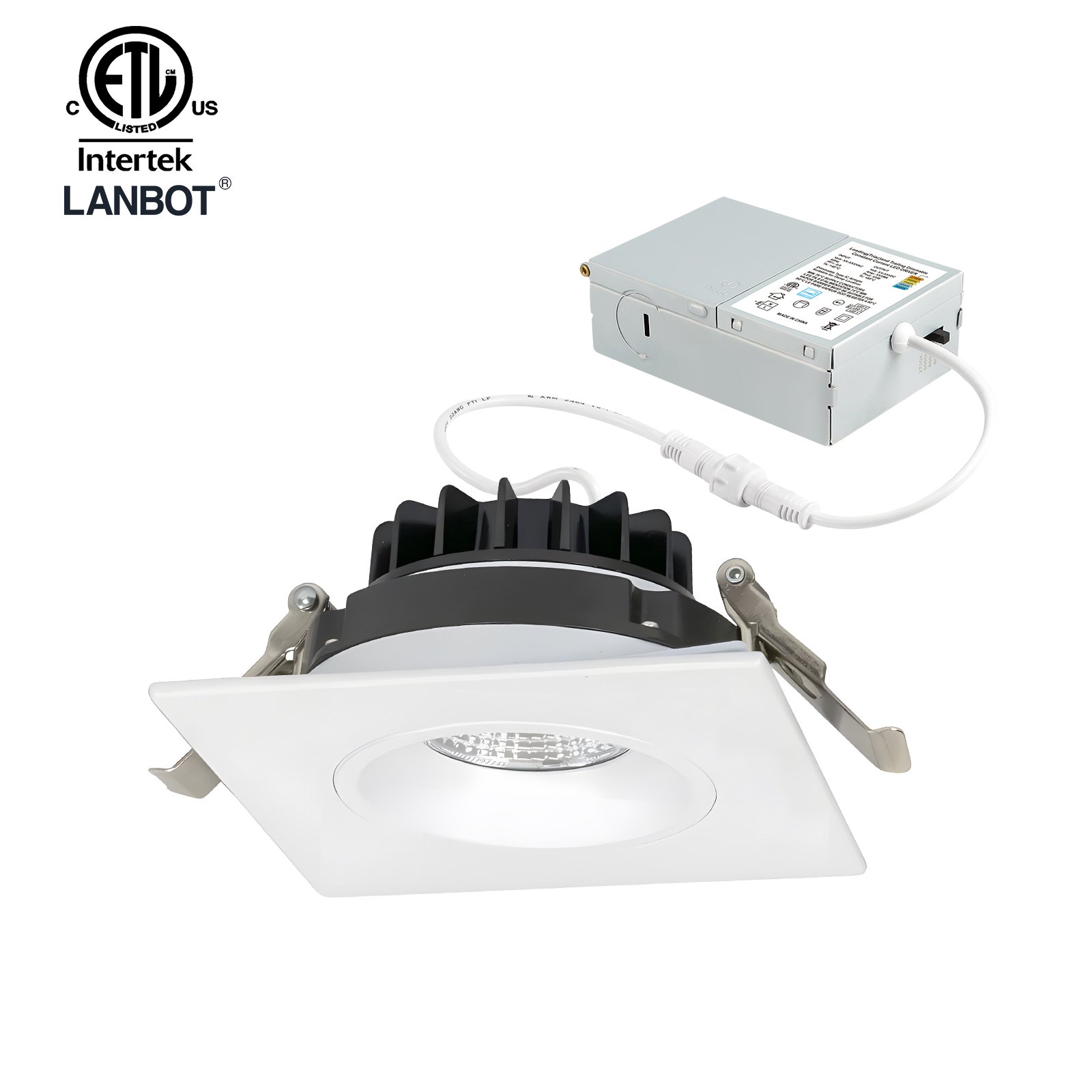 High Quality 4inch 9w Black 3CCT Led Gimbal Spotlight 100v-347v air Tight IC Rated Beam Angle 24 Etl Es Fcc 3000k 4000k 5000k