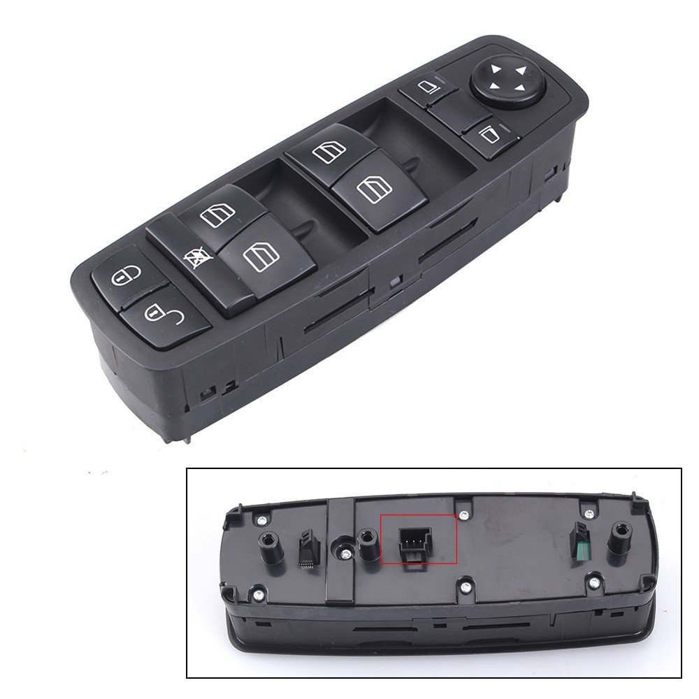 OEM A1698206610 Electric Main Control Switch New Window Regulator Switch for Mercedes Benz B-Class W169 W245