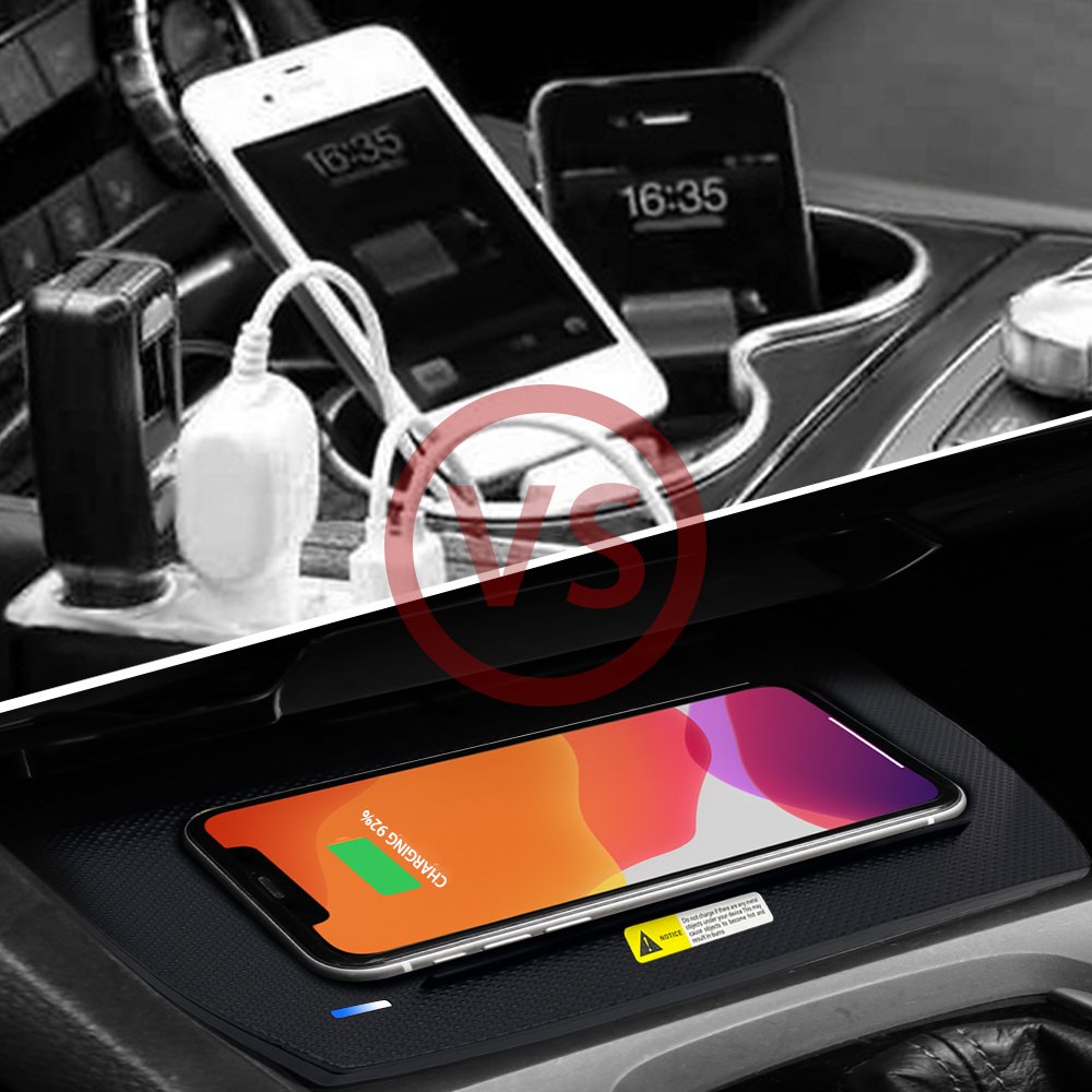 Car Wireless Charger for 2017-2020 for Honda Civic - Qi Fast Charging Pad