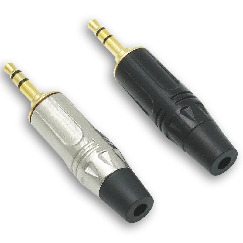 PRATT High Quality Jack 3.5 Plug 3.5mm 3 Pole Stereo Male Plug Headphones Audio Jack Plug Connector Wire Connector