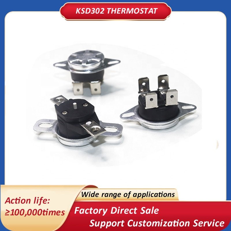Wholesale KSD302 Series Klixon Thermal Protector Bimetal Thermostat Switch for Pumps
