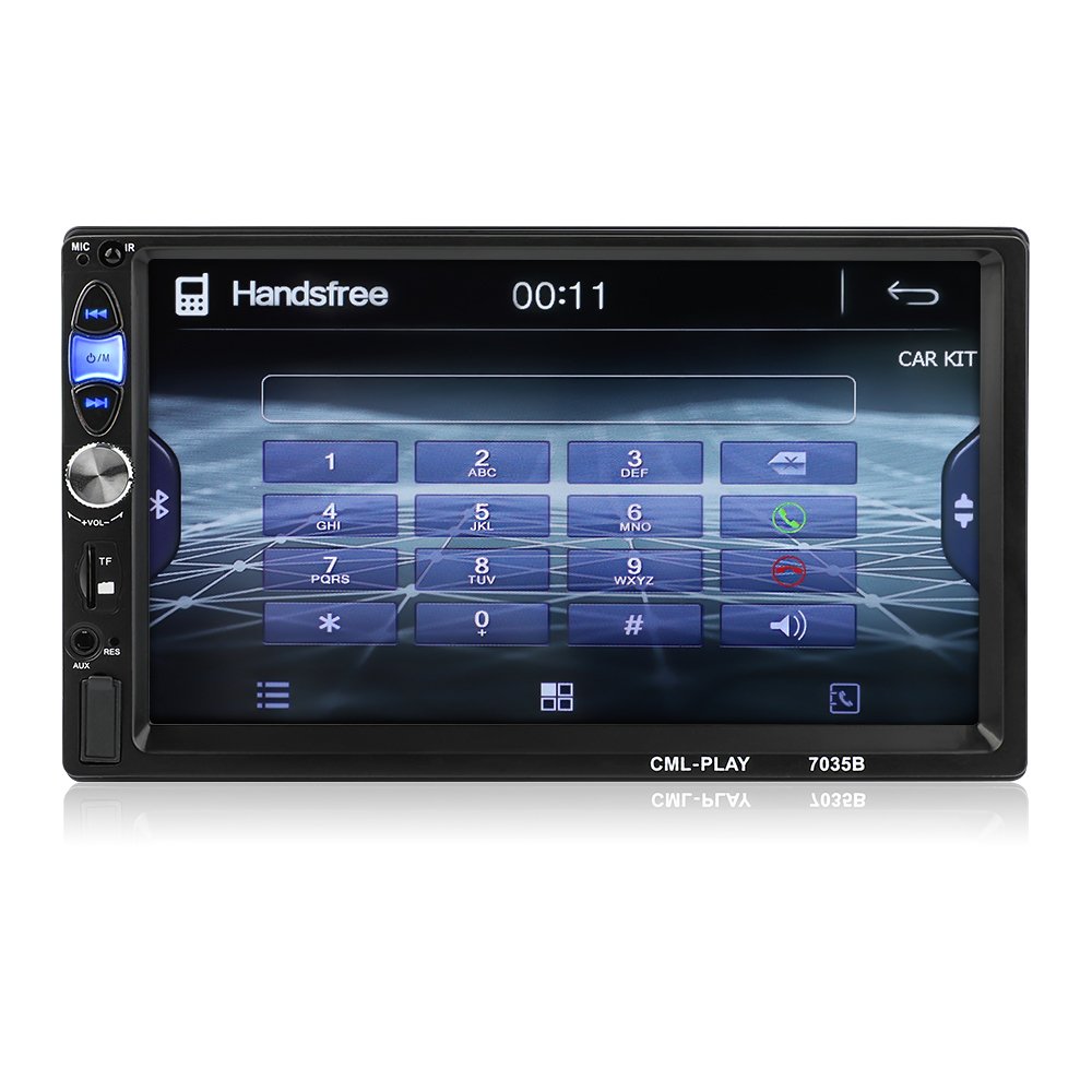 Yongfu Car Kit Mp5 Car Video Player Touch Screen Panel Car Audio Player with FM/MP5/USB