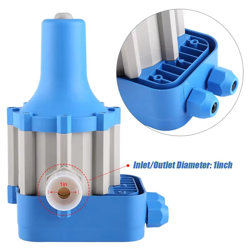 Automatic Water Pump Pressure Controller 220V-240V Auto Control Unit Electronic Pressure Switch Use for House/ Courtyard Garden