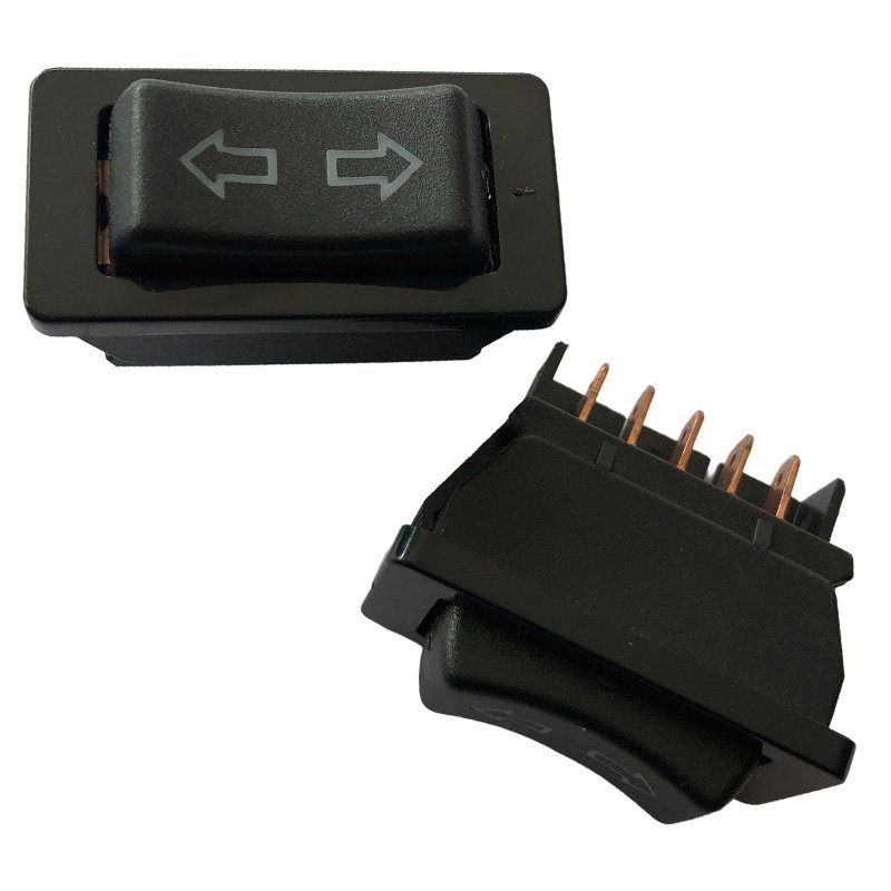 Universal Auto Car Power Window Switch 12AVDC 24VDC Green LED Automatic Switches Car Door Switches