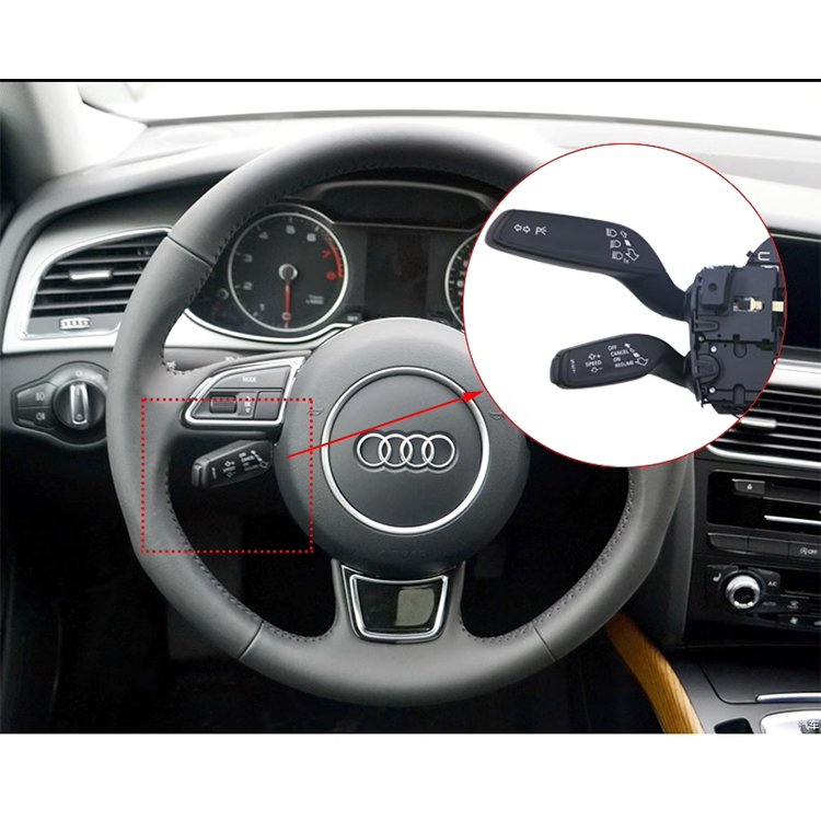 Best Selling Abs Plastics Audi-Cruise Control Steering Wheel Combination Switch With 3 Years Warranty