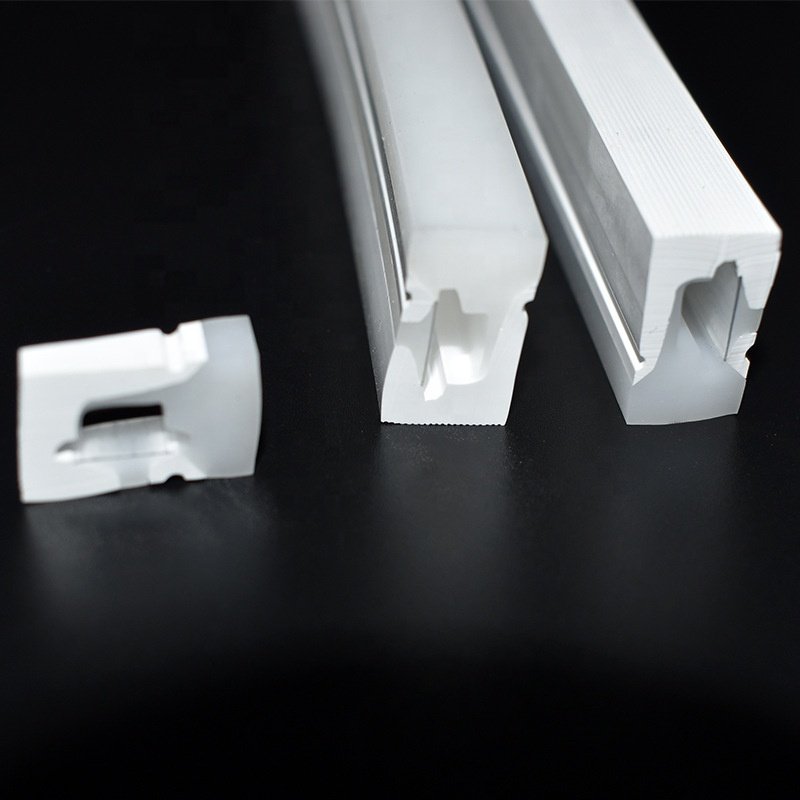 Spot Wholesale Neon Two-color 1220 Side Luminous Flexible Light with Bushing 12MM Plate LED Silicone Bushing Silicon Led Profile