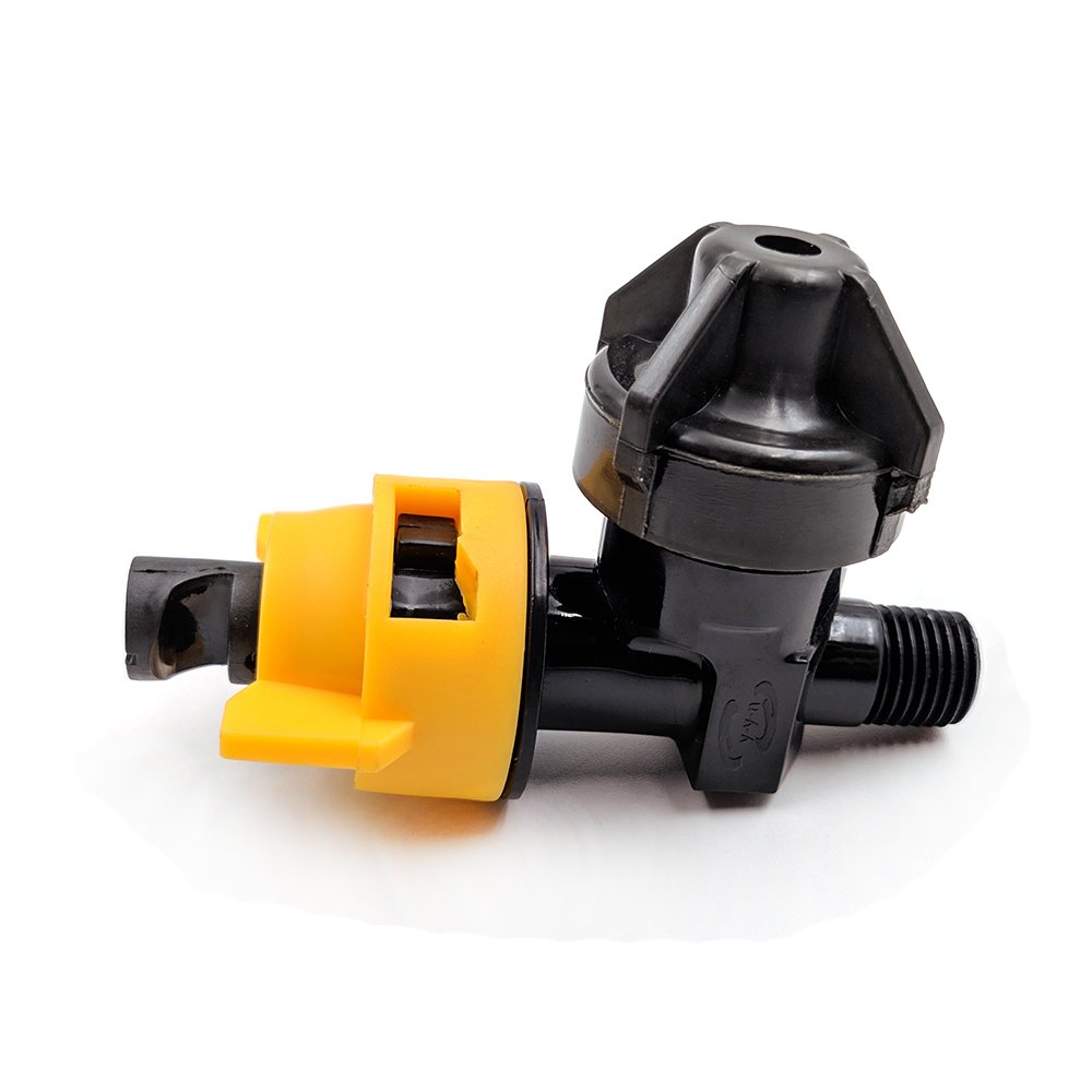 Farm Anti Drip Nozzle, Multifunctional Plastic Cooling Farm Nozzle 1/4 "Flat Fan Nozzle, Milking Parlor Full Cone Nozzle