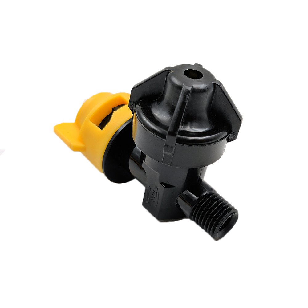 Farm Anti Drip Nozzle, Multifunctional Plastic Cooling Farm Nozzle 1/4 "Flat Fan Nozzle, Milking Parlor Full Cone Nozzle