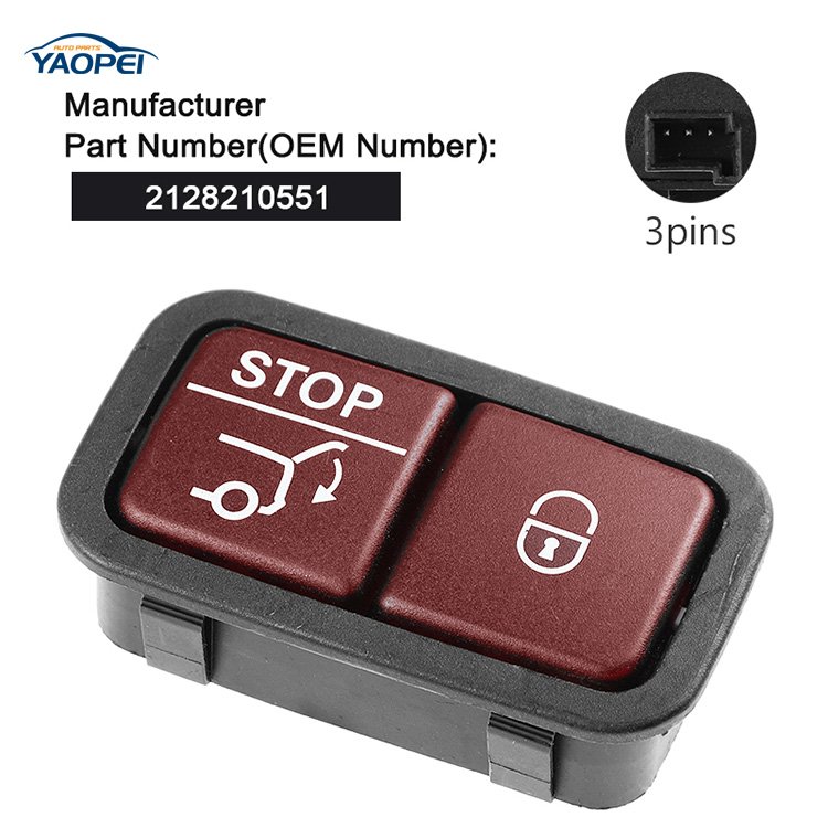 Trunk Tailgate Close Button 2128210551 for Mercedes Benz S204 C292 X204 W166 W164
