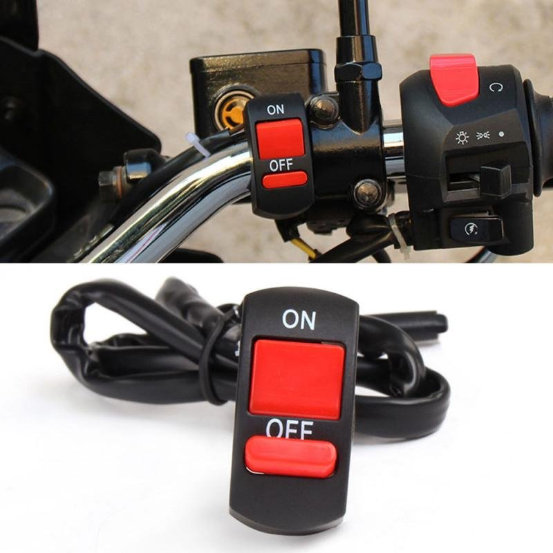 Motorcycle Handlebar Switch Handlebar on Off Button Kill Switch Headlight Button Handlebar Controller Switch for Motorcycle