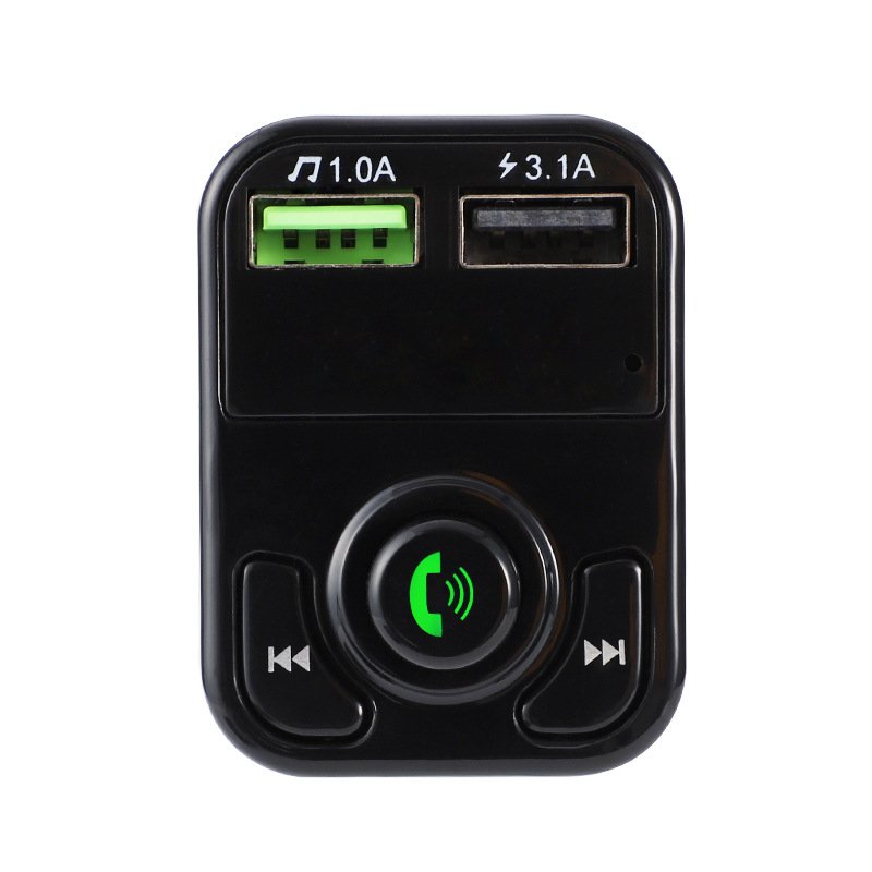 Car FM Transmitter Bluetooth 5.0 Wireless Handsfree Car Kit Audio Receiver MP3 Music Player USB Fast Charger Car Accessories
