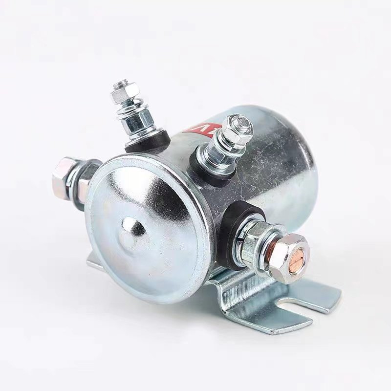 12V 24V 200A 6 Terminals Hydraulic Motor Starter Relay Solenoid OE#67703