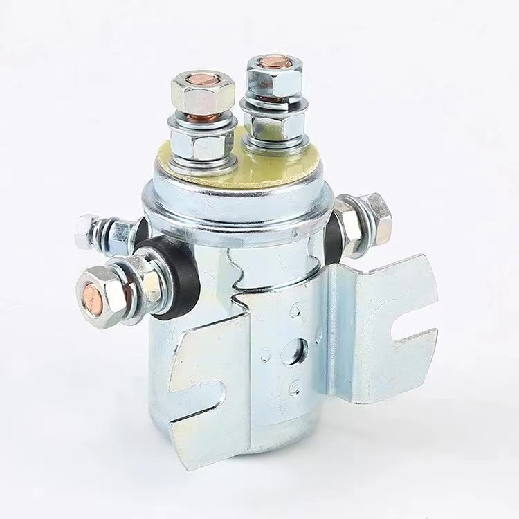 12V 24V 200A 6 Terminals Hydraulic Motor Starter Relay Solenoid OE#67703