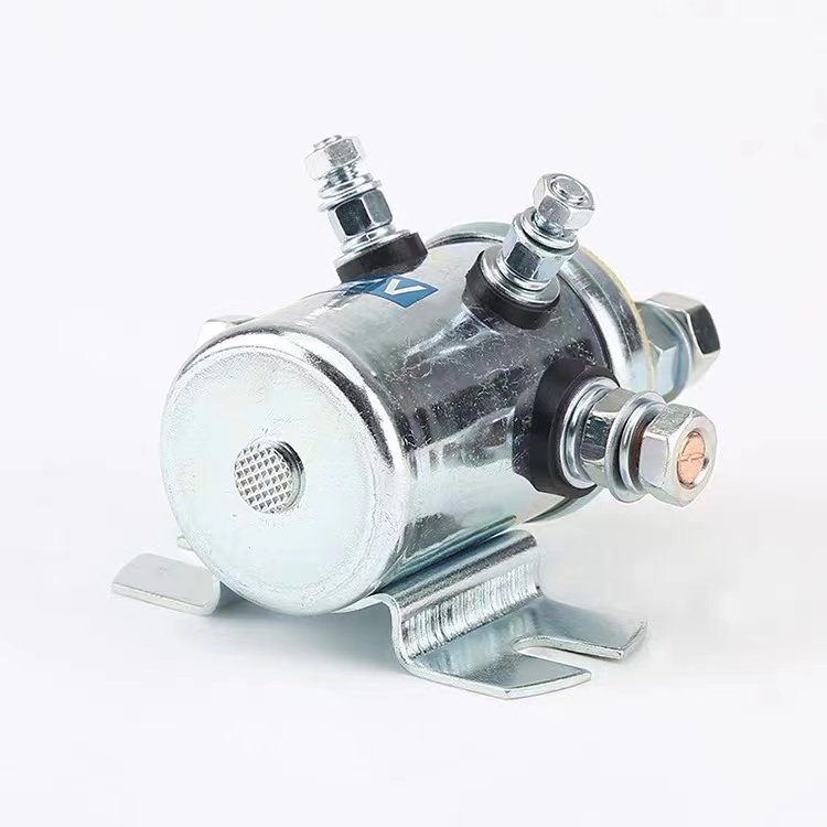 12V 24V 200A 6 Terminals Hydraulic Motor Starter Relay Solenoid OE#67703
