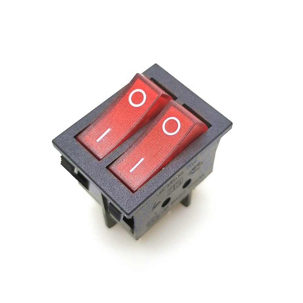 SKYEARTH 20A 12VDC Automotive Universal Power Button Rocket Switch With LED