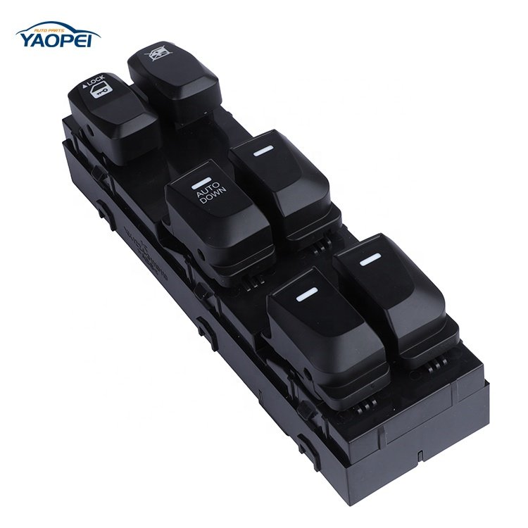 93570-2S150 YAOPEI Left Hand Driver Side Power Window Switch for Hyundai Tucson 2.0L 2.4L 2010-2015