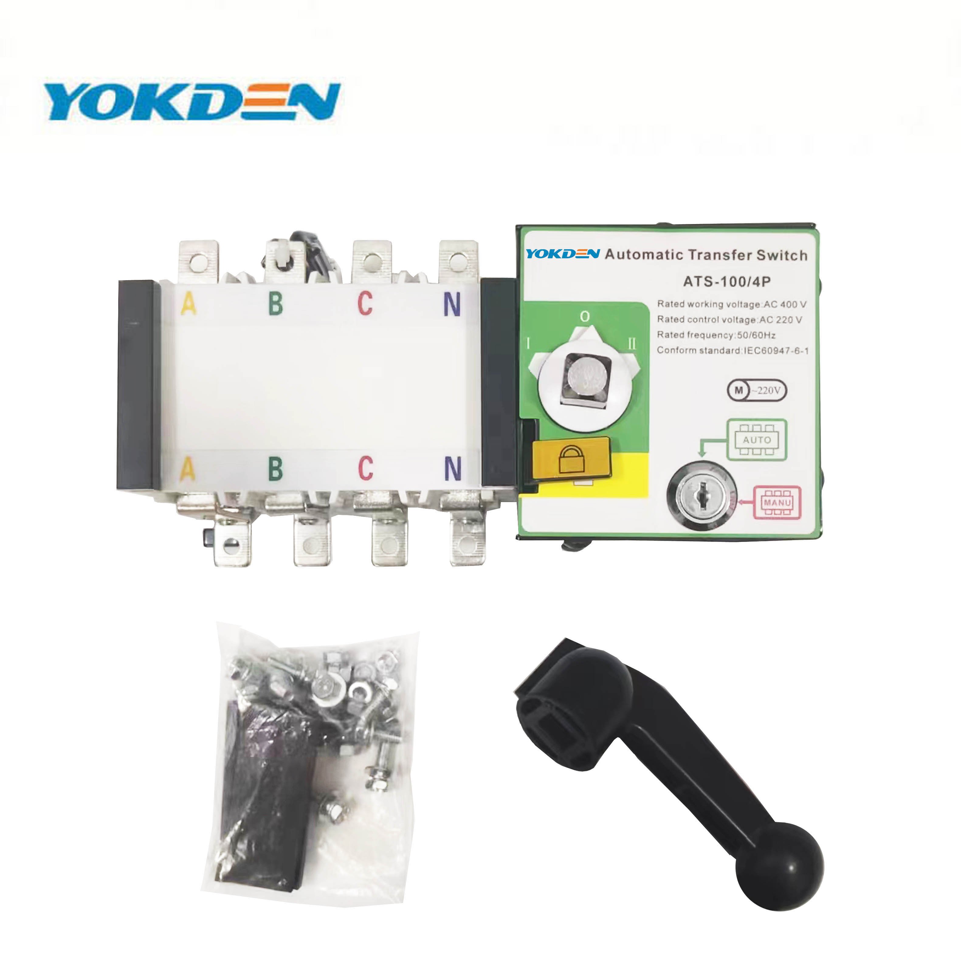 Factory Price Dual Power Switch ATS 160A Generator Parts